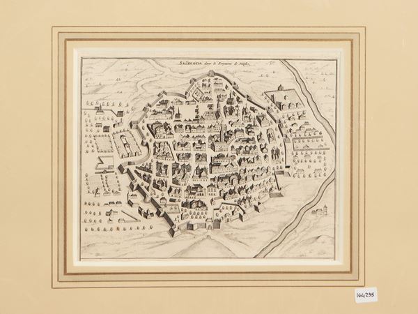 Sulmona dans le Royaume de Naples (1704)