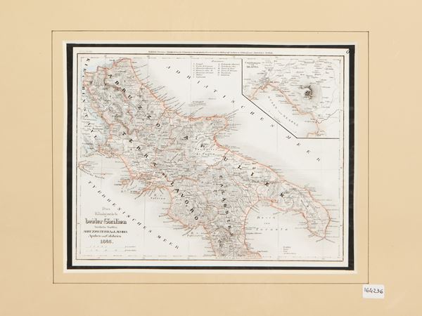 Abruzzo terra di lavoro Apulien und Calabrien (1846)