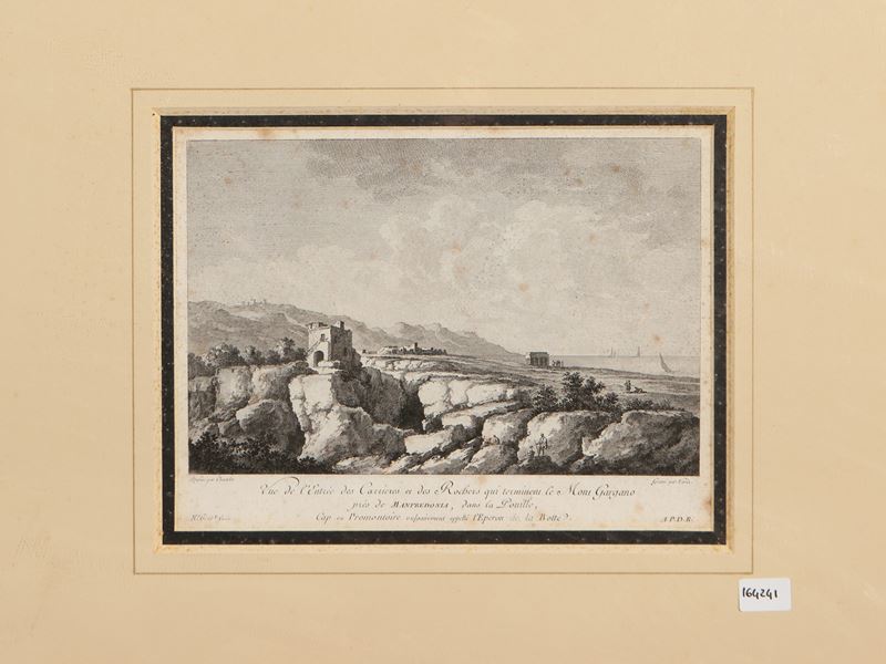 Jean Claude Richard De Saint-non - Vue De L'entrée Des Carrieres Et Des Rochers Qui Terminent le ...