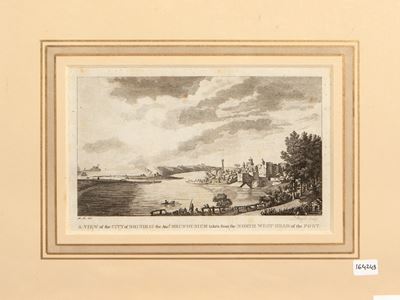 A View Of The City Of Brindisi