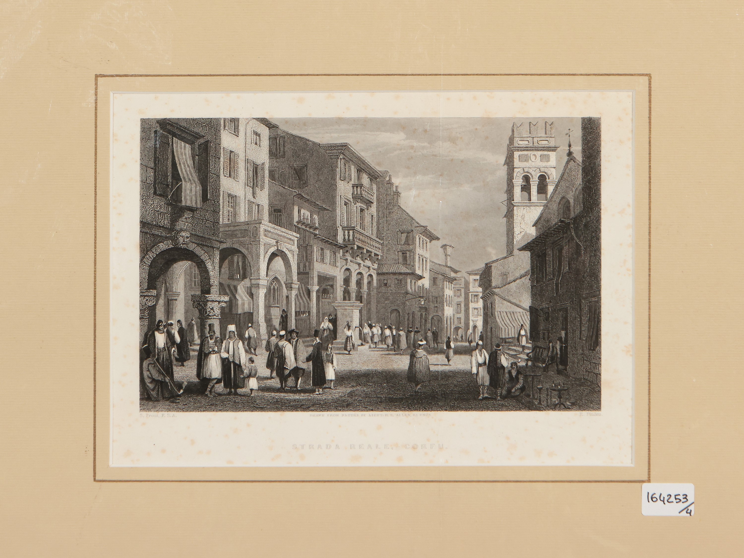 Vedute di Rodi e Corfù
