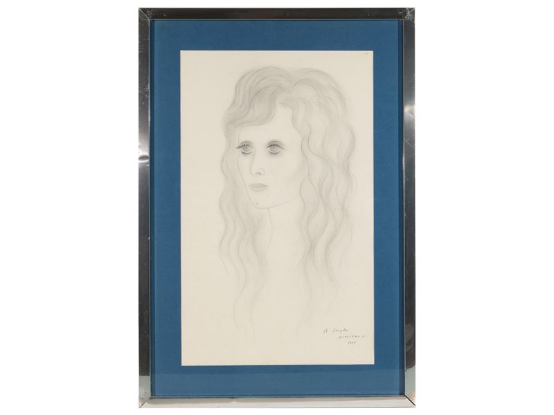 Dimitri Yordanov - Ritratto Femminile 1975