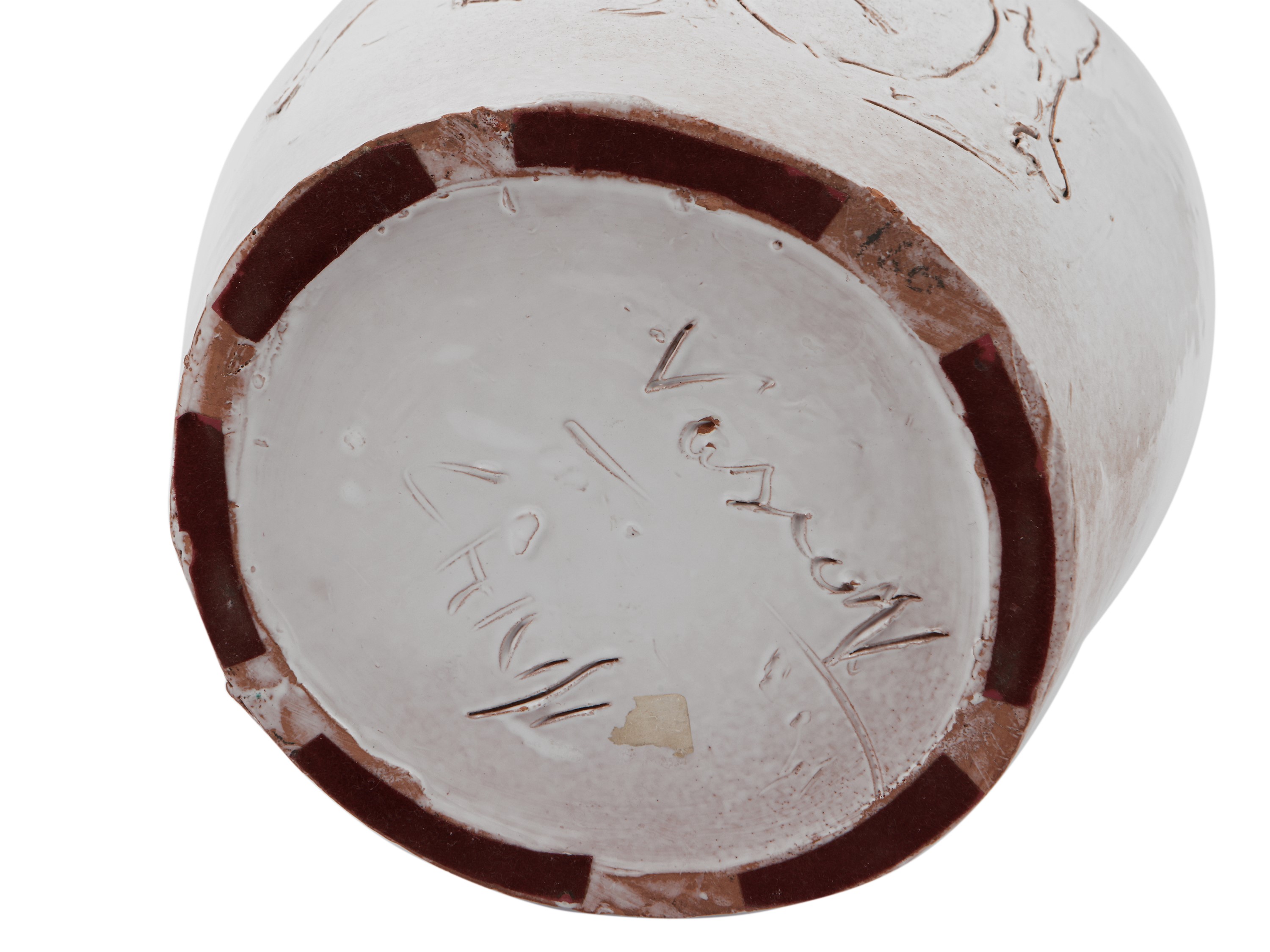 Vasco Nasorri - Grande Vaso in Terracotta Smaltata