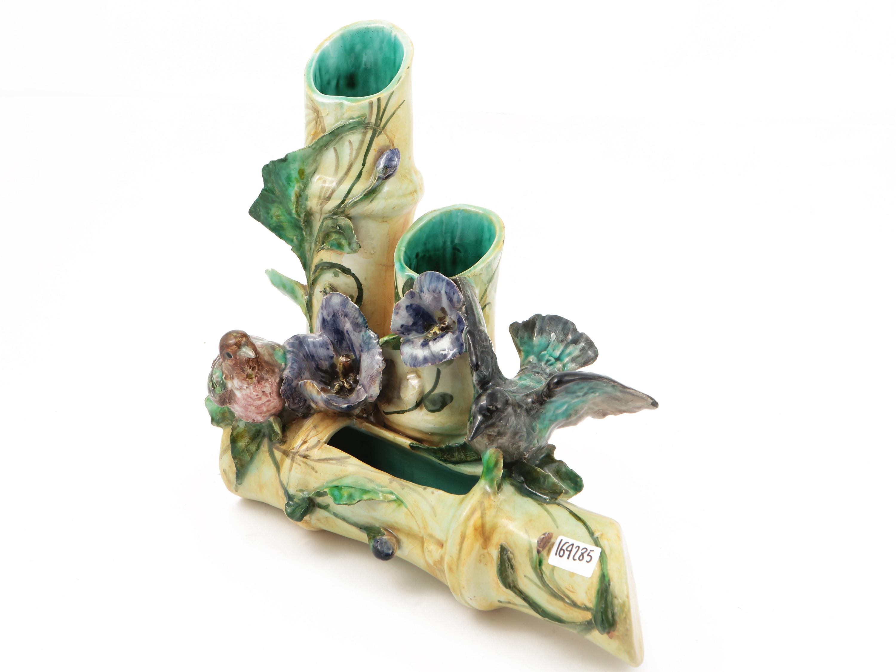 Fioriera in Ceramica Smaltata, Salvini