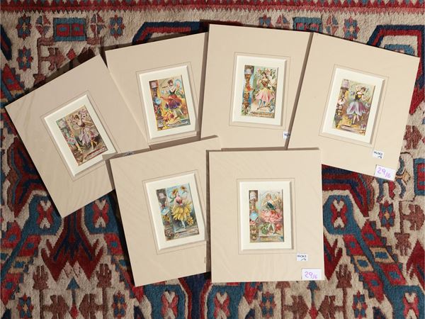 Liebig flowers series  (Early 20th century)  - Auction Gift Prints - Maison Bibelot - Casa d'Aste Firenze - Milano