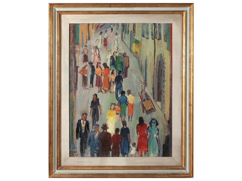 Arturo Checchi - Personaggi in Strada, Anni Sessanta