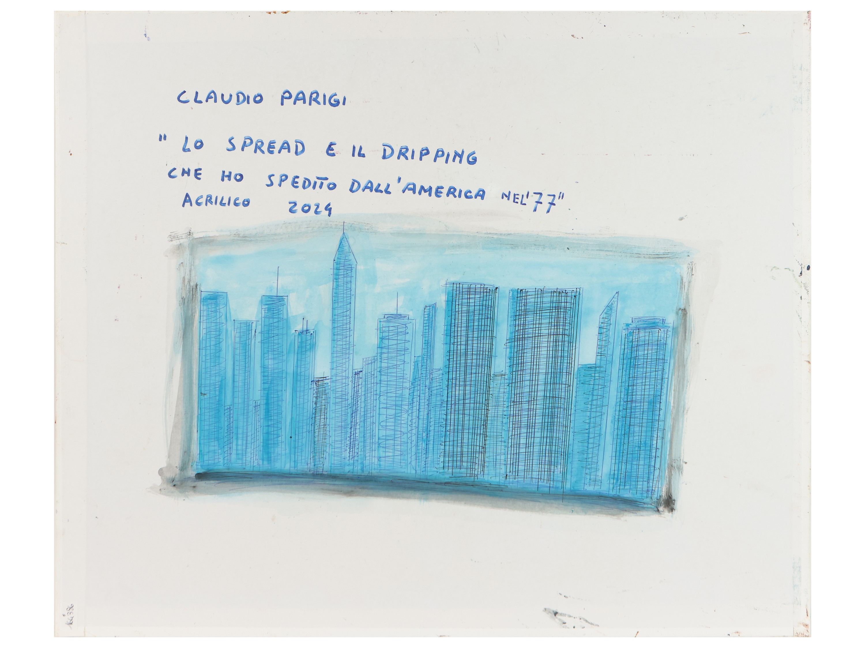 Claudio Parigi - Lo Spread e il Dripping che Ho Spedito Dall' America nel '77, 2023