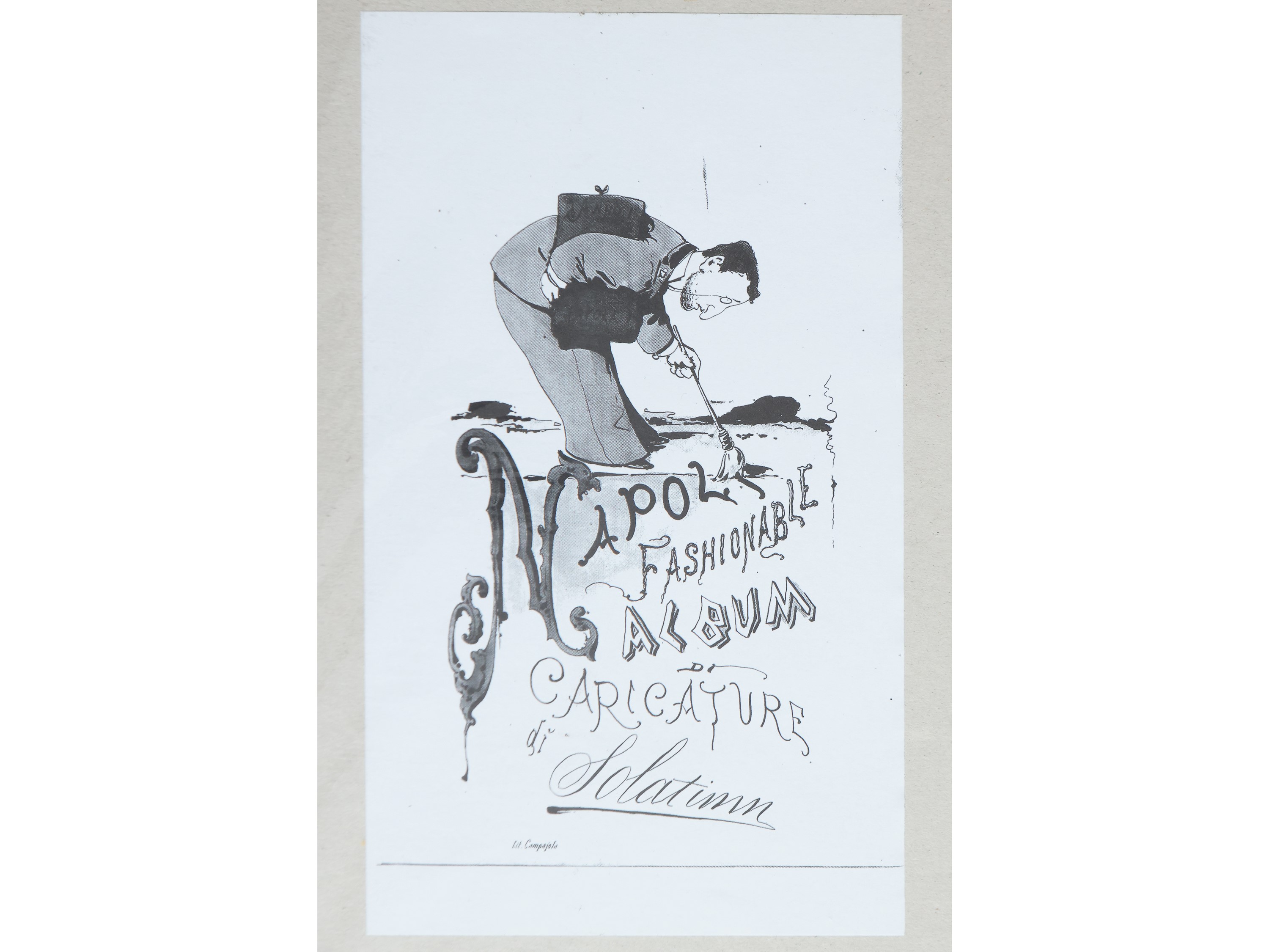Caricature di Personaggi Napoletani