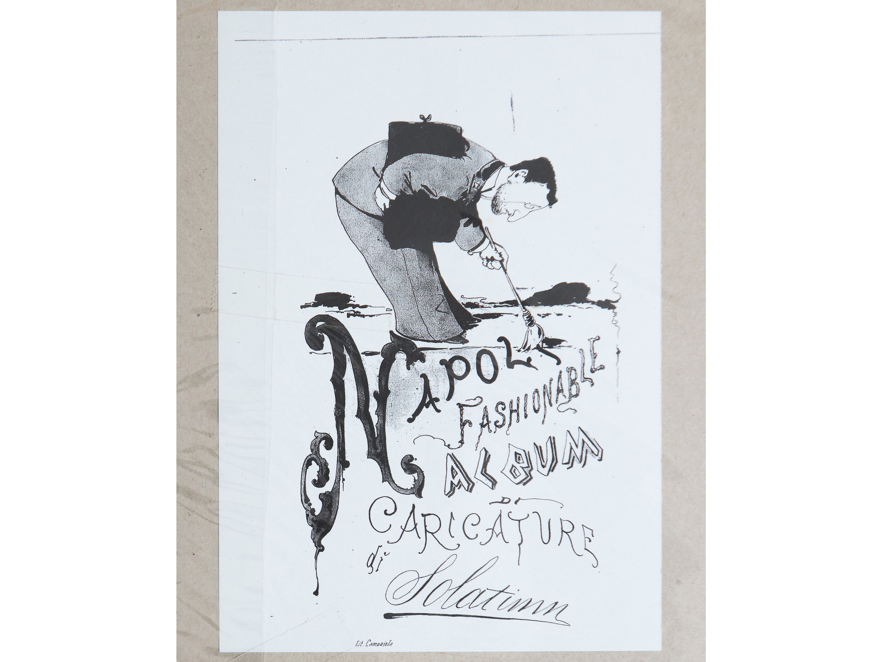 Caricature di Personaggi Napoletani