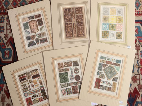 Decoration  (19th century)  - Auction Gift Prints - Maison Bibelot - Casa d'Aste Firenze - Milano