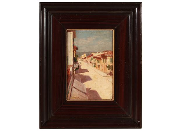 Nino Costa : Viareggio  - Asta Arte Moderna e Contemporanea - Maison Bibelot - Casa d'Aste Firenze - Milano