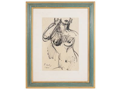 Studio di Nudo Femminile 1971