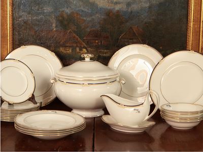 Servizio di Piatti in Porcellana, Modello Cavendish, Wedgwood