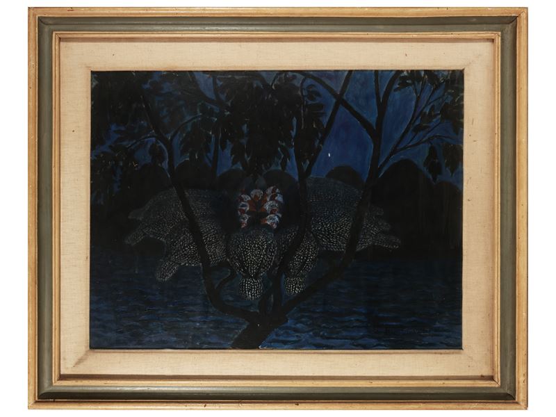 Francesco Galeotti - Fiori, Uccelli ed Alberi nella Notte 1969