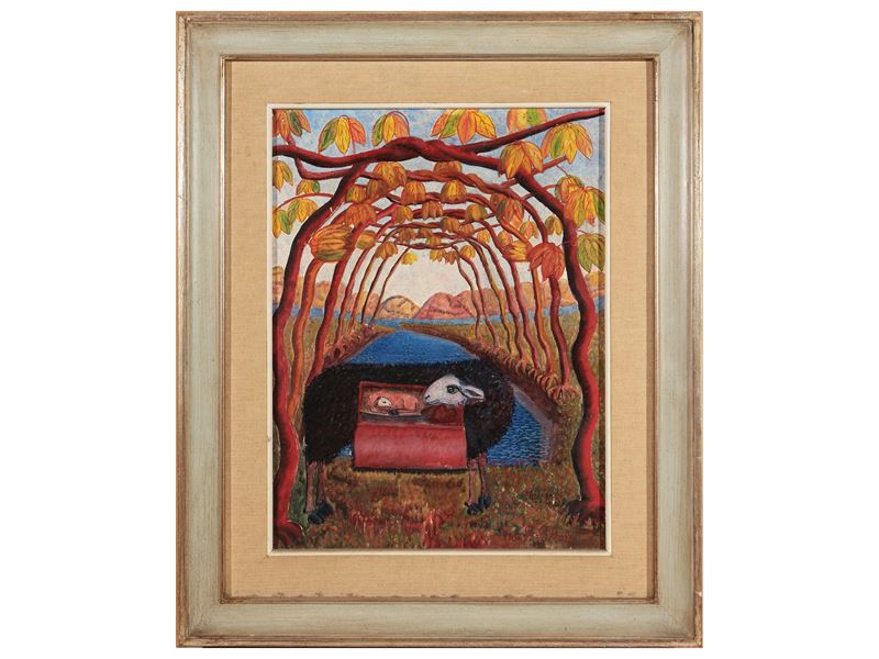 Francesco Galeotti - Pecora con Agnello 1967