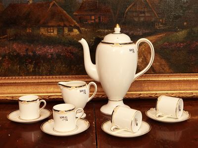 Servizio da Caffè in Porcellana, Modello Cavendish, Wedgwood