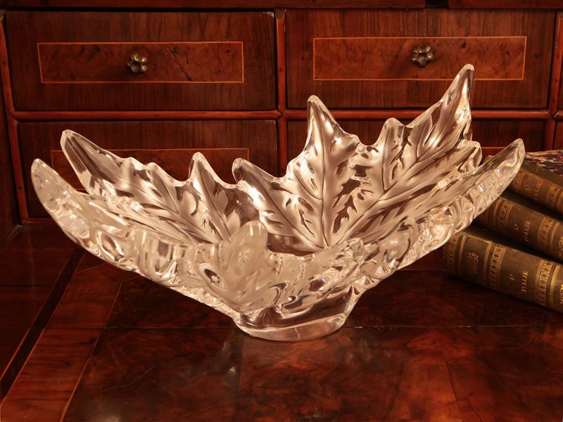 Centrotavola in Cristallo, Champ-elysées, Lalique