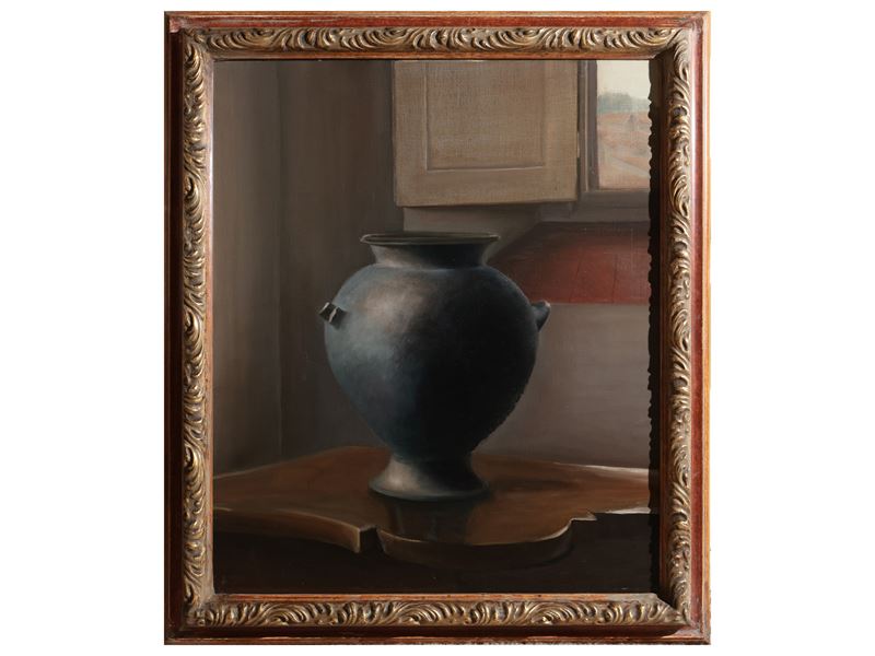 Rossella Segreto Annigoni - Angolo della Casa con Vaso Tribale