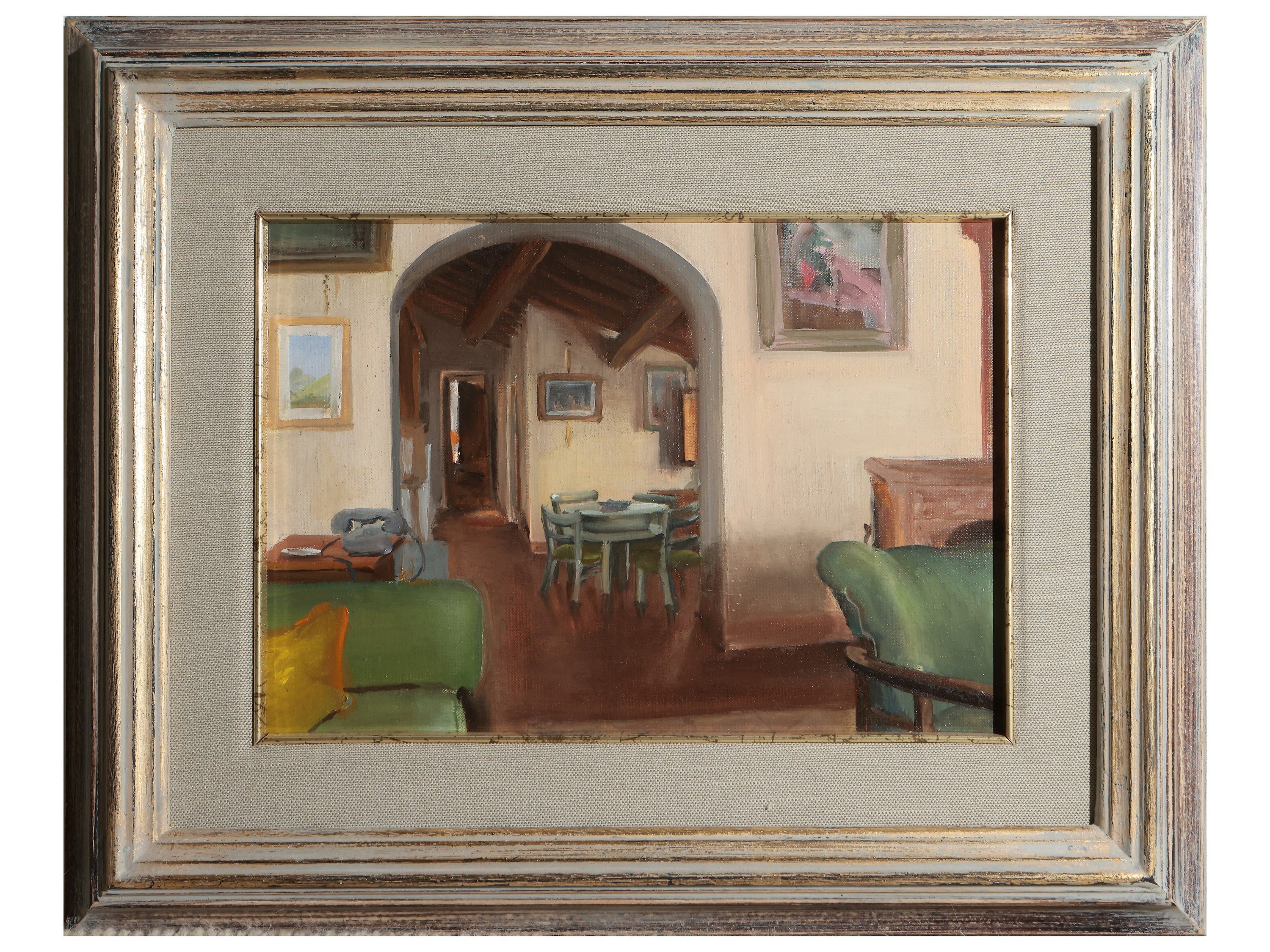 Rossella Segreto Annigoni - Angolo della Casa con Vaso Tribale