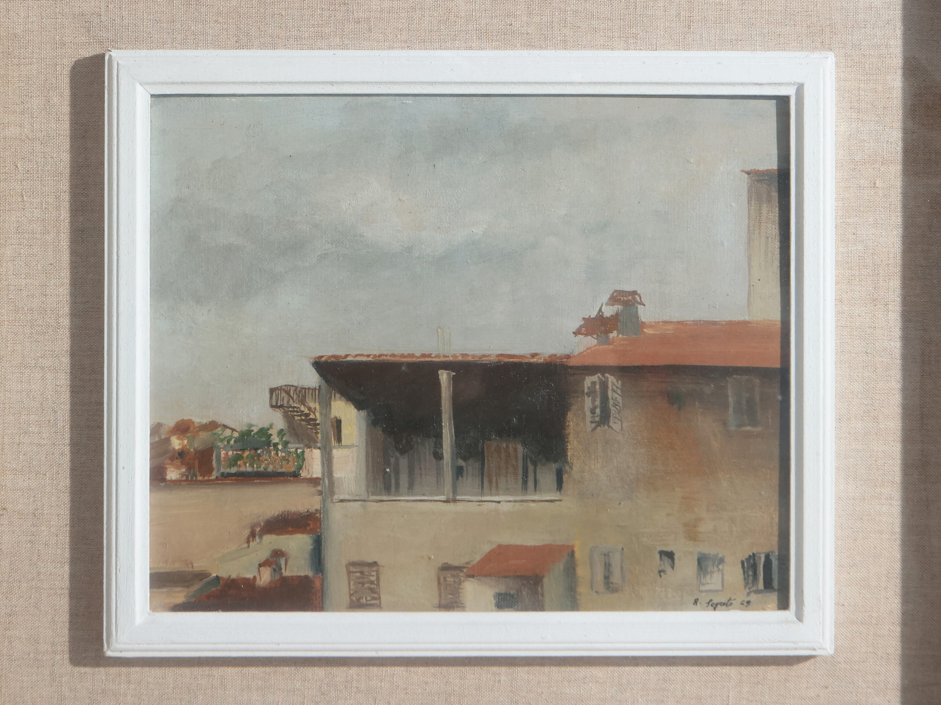 Rossella Segreto Annigoni - Angolo della Casa con Vaso Tribale