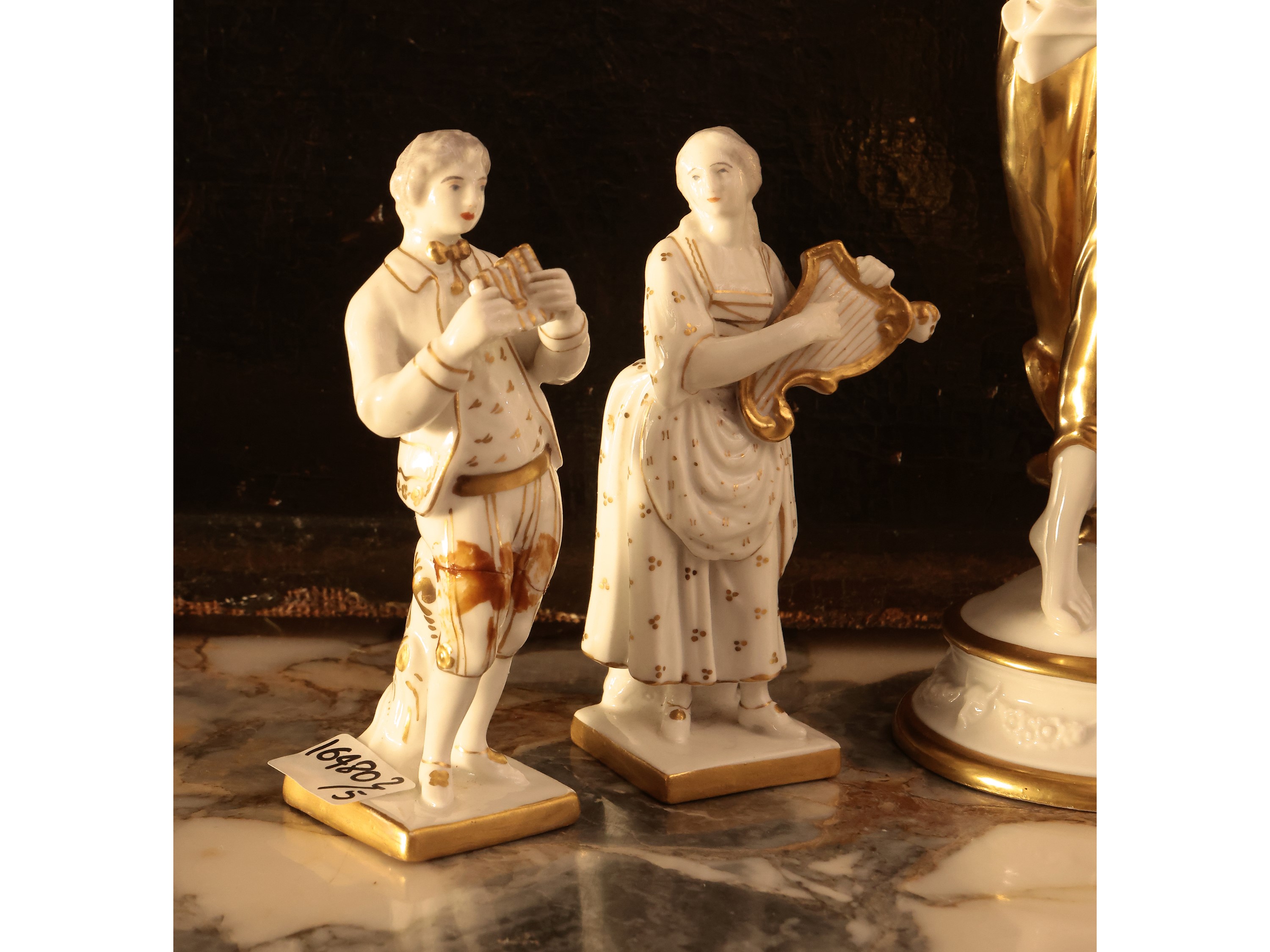 Serie di Quattro Figure in Porcellana Ginori