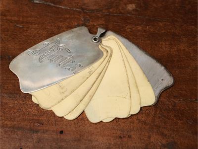 Block Notes in Argento Sterling 925/1000
