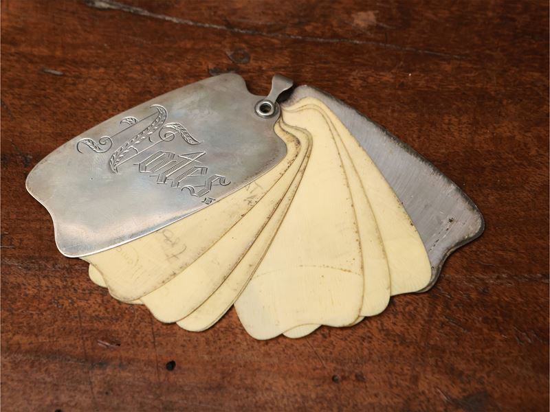Block Notes in Argento Sterling 925/1000