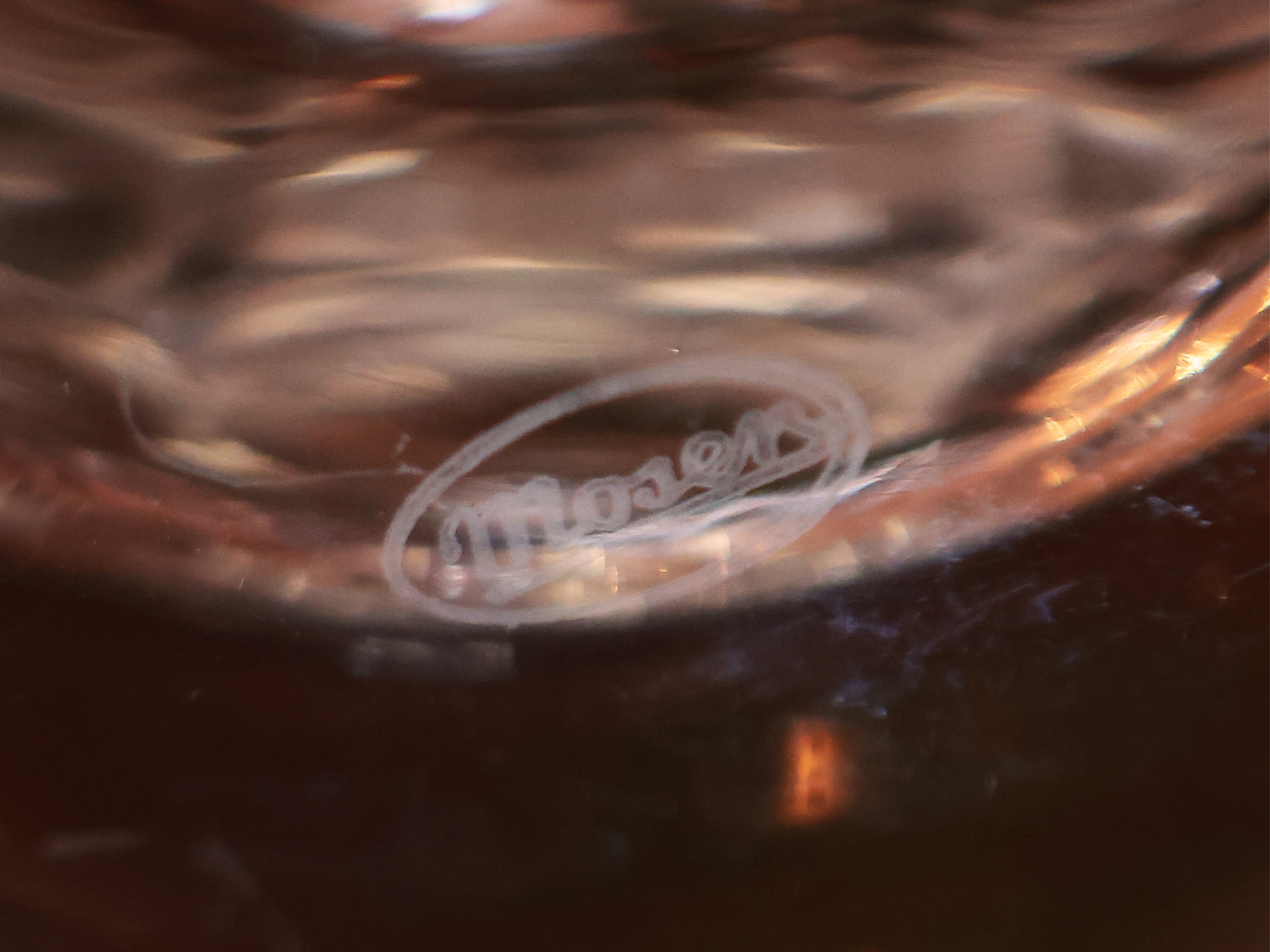 Vaso in cristallo, Moser