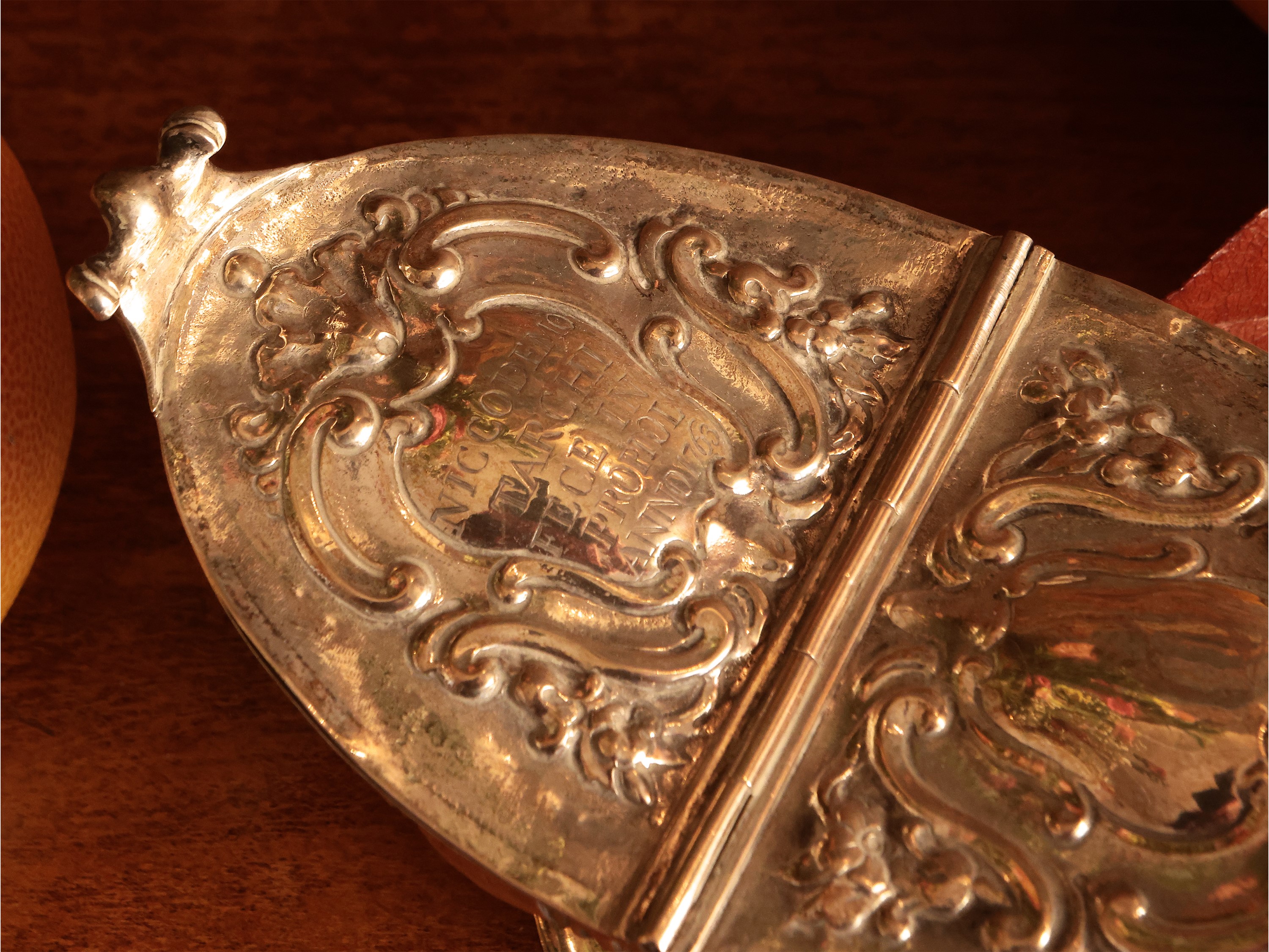 Navicella in argento