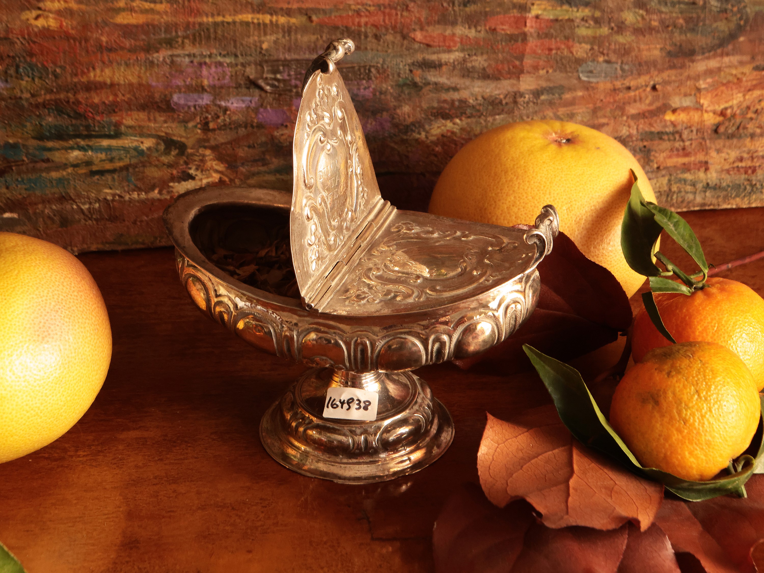 Navicella in argento