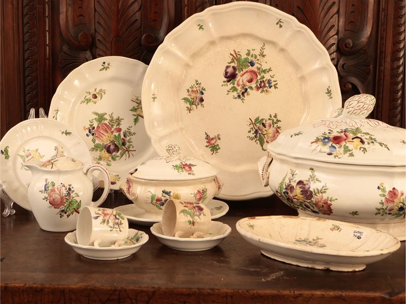 Servizio di Piatti in Terraglia, Società Ceramica Richard