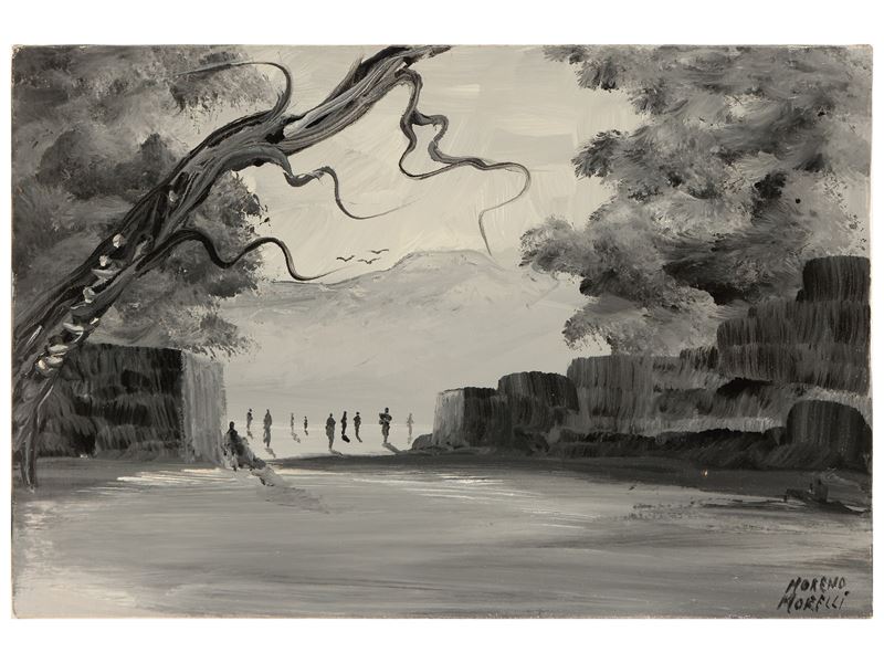 Morelli Moreno - Paesaggio e Figure 1972