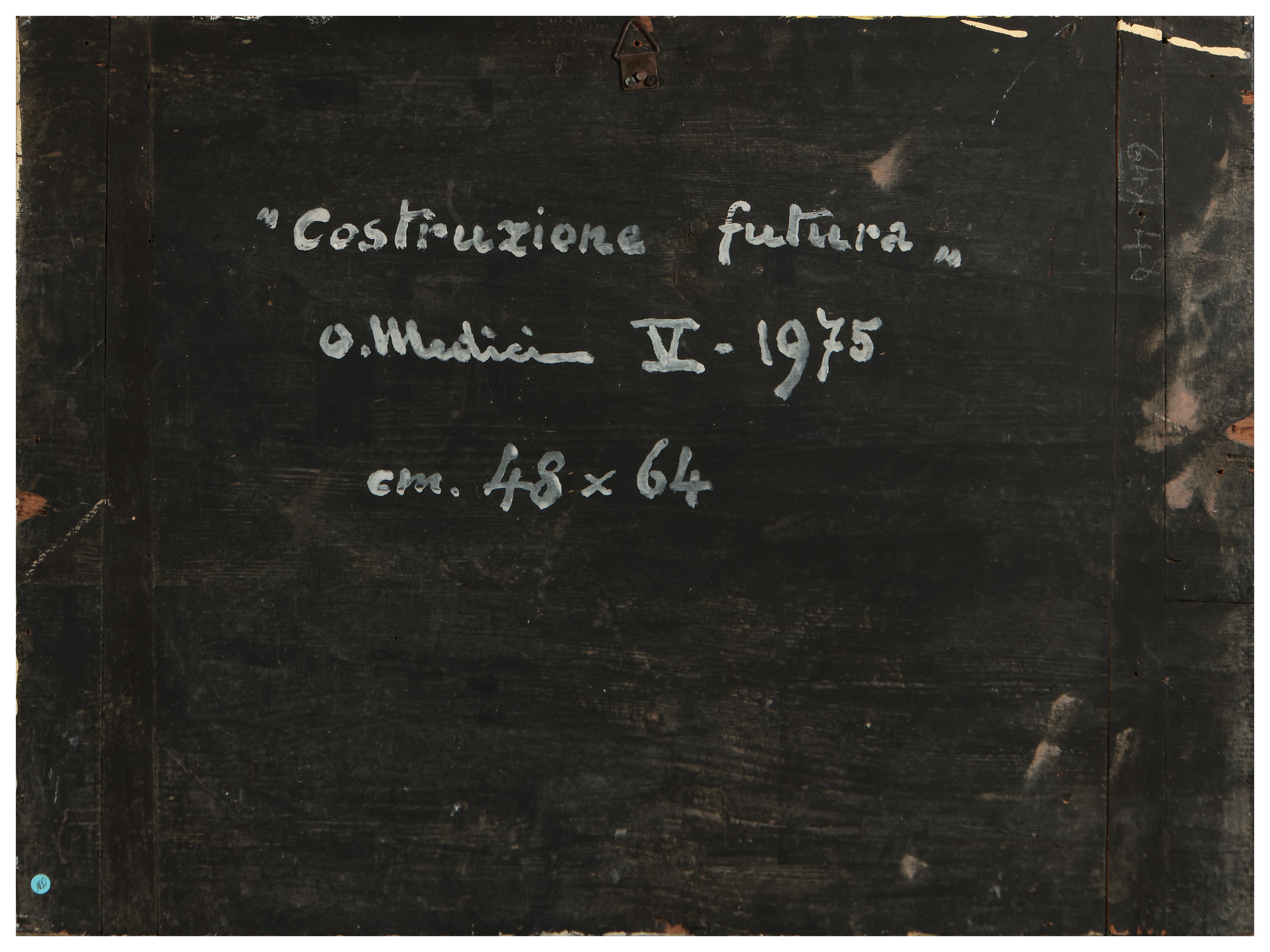 Osvaldo Medici del Vascello - Costruzione Futura 1975