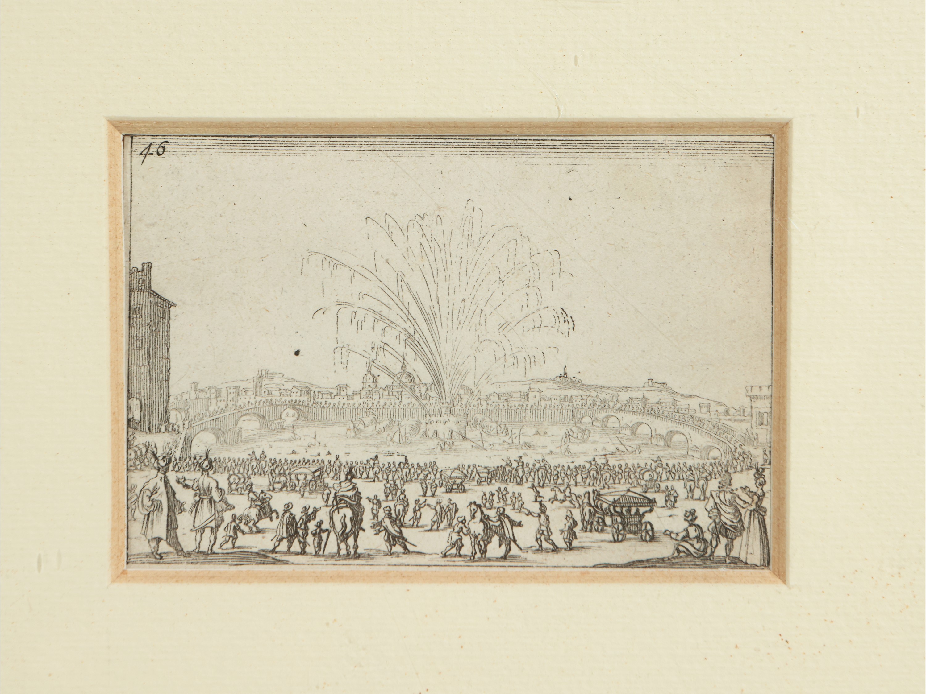 Jacques Callot - Tre incisioni dalla serie 'Capricci'