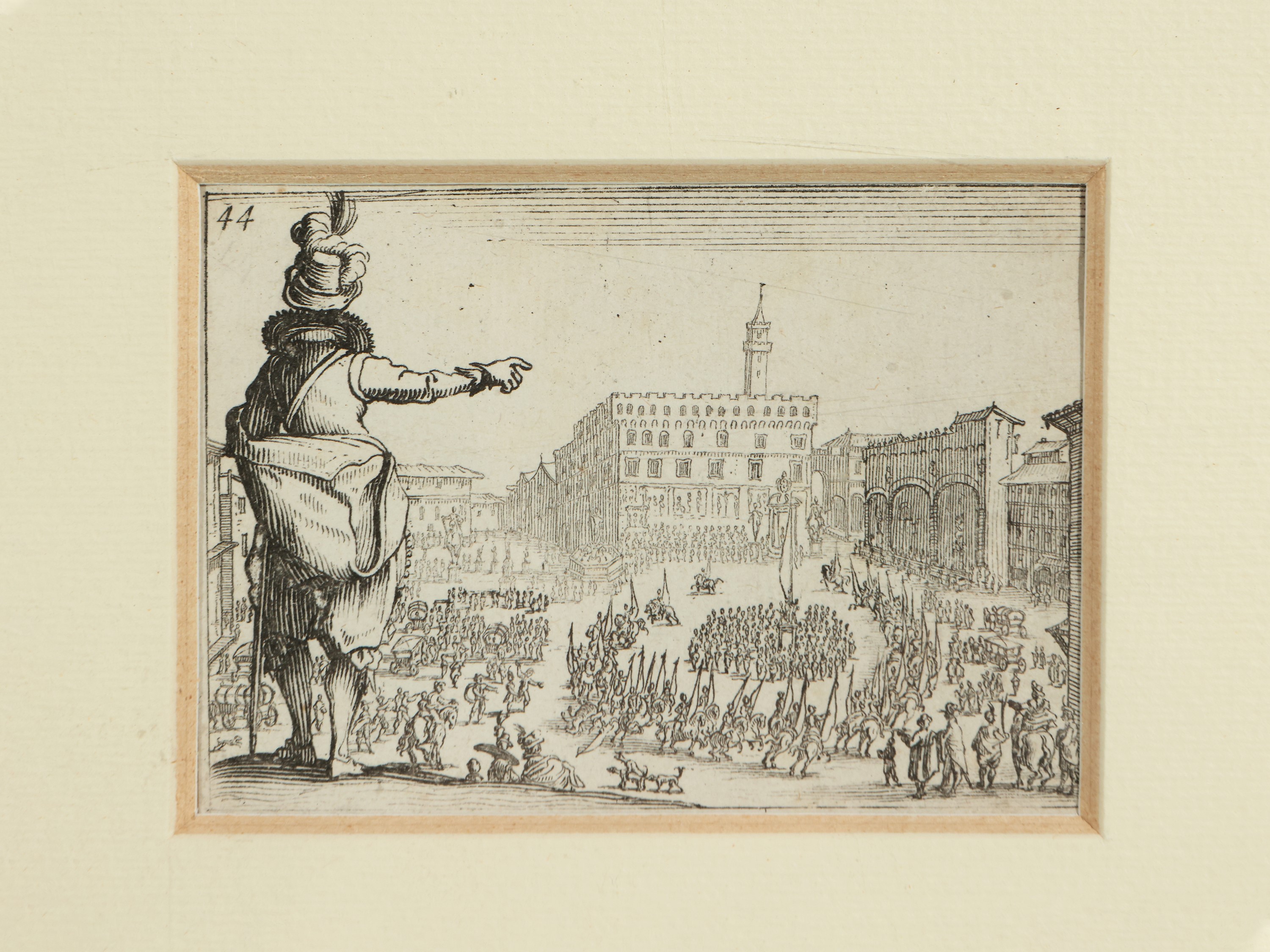 Jacques Callot - Tre incisioni dalla serie 'Capricci'