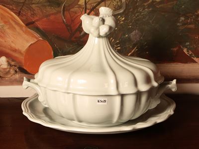 Grande Zuppiera Centrotavola in Ceramica, Laveno