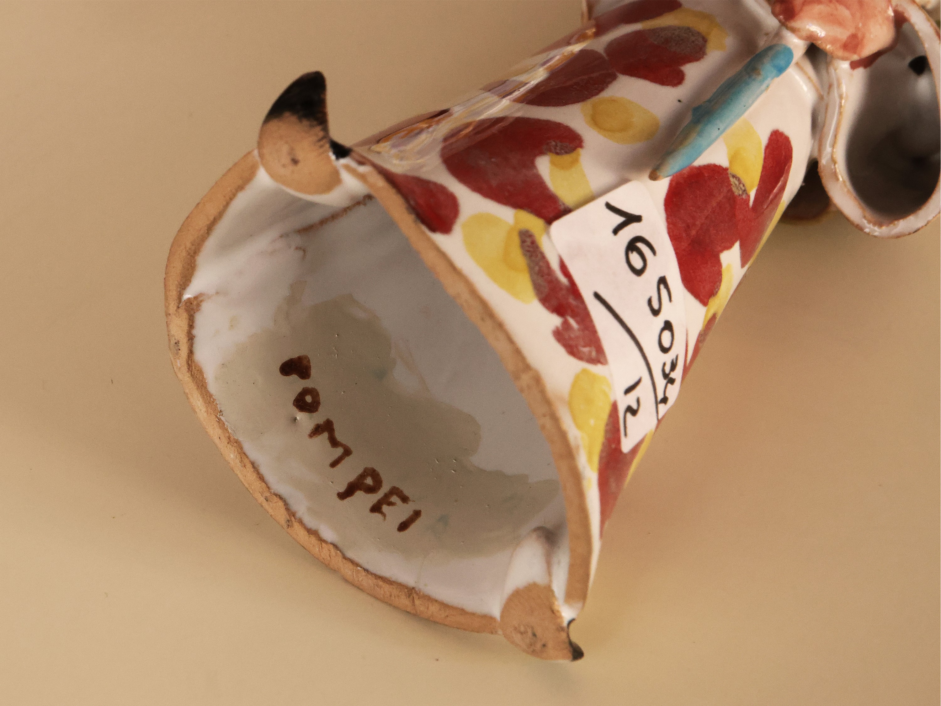 Serie di Dodici Caricature in Terracotta Smaltata