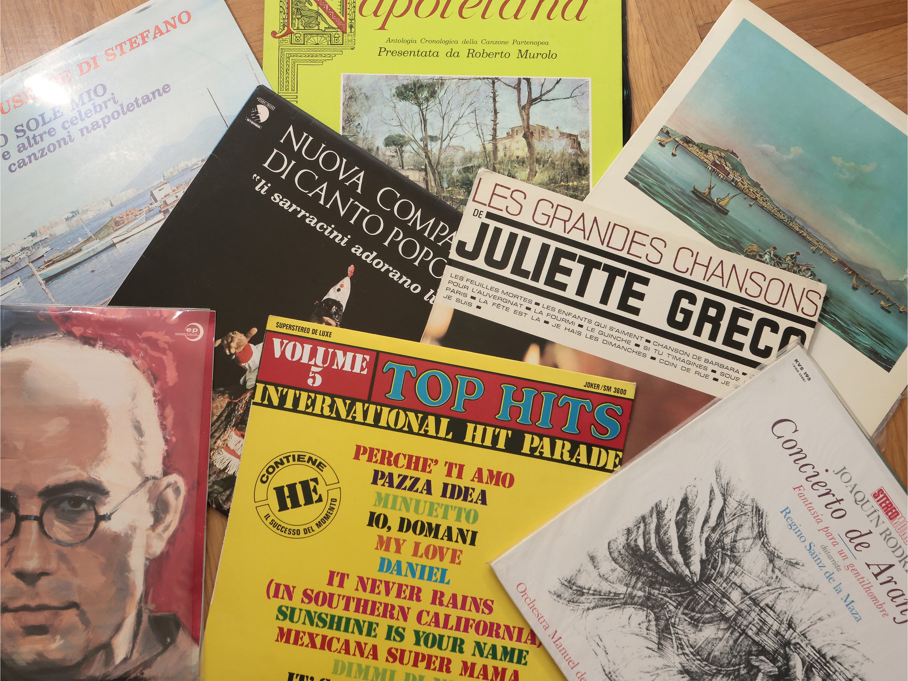 Raccolta di Dischi in Vinile