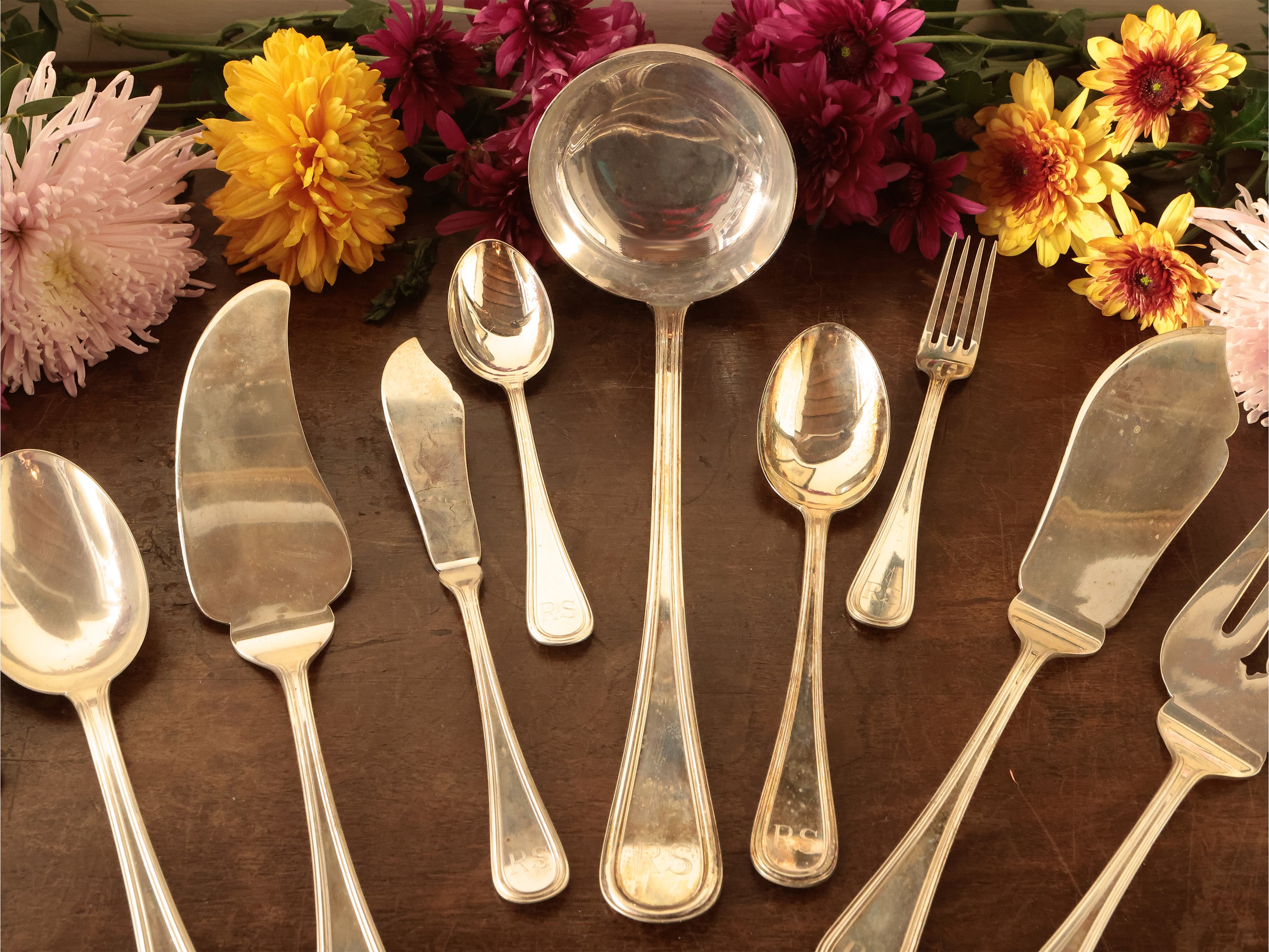 Servizio di posate in argento