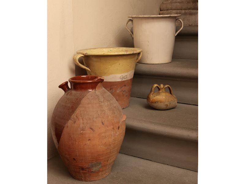 Accessori rustici in terracotta