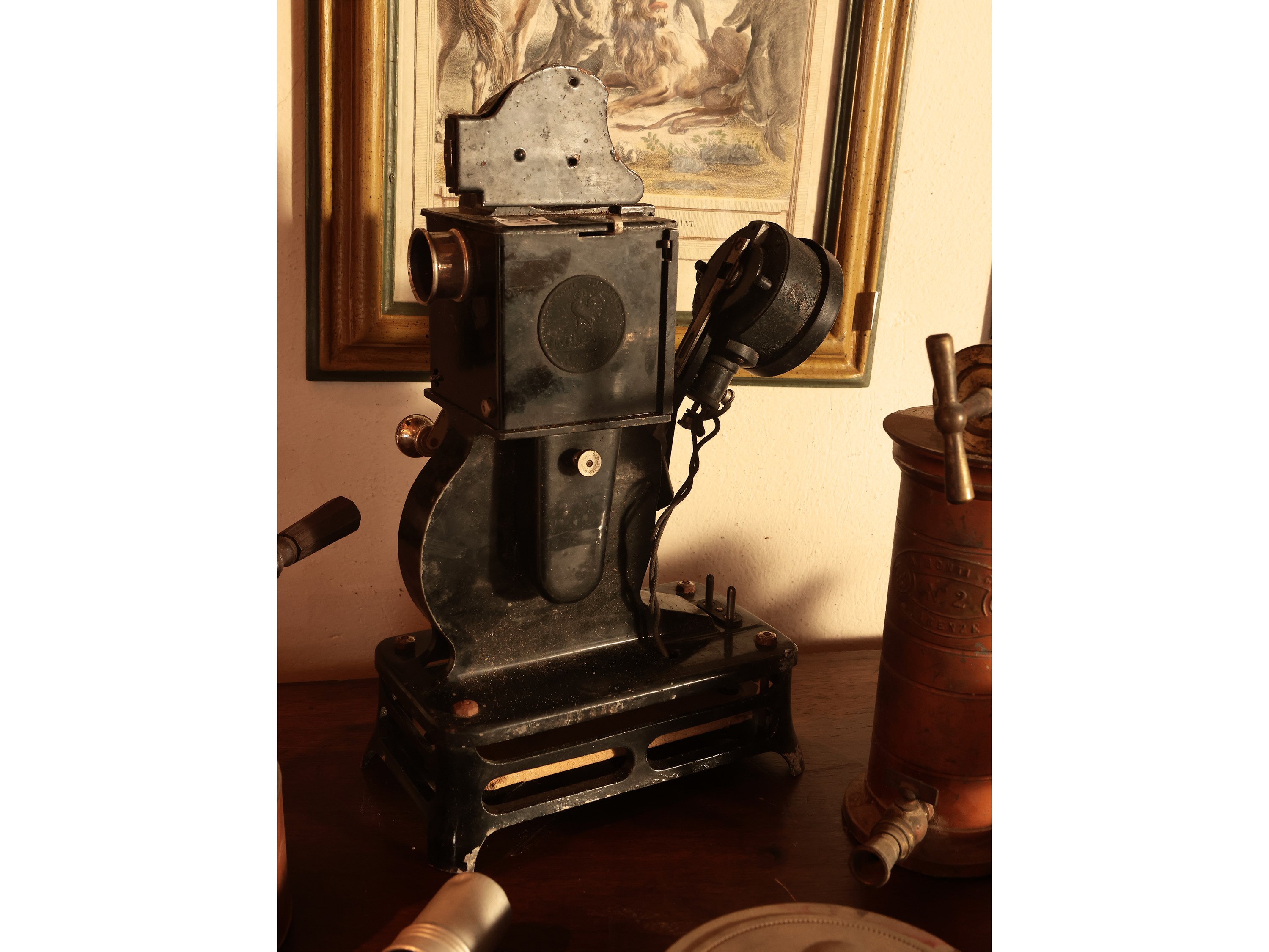 Collezione di strumenti scientifici e cursioità d'epoca