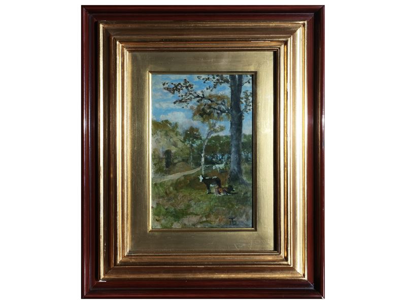 Paesaggio con Armenti al Pascolo