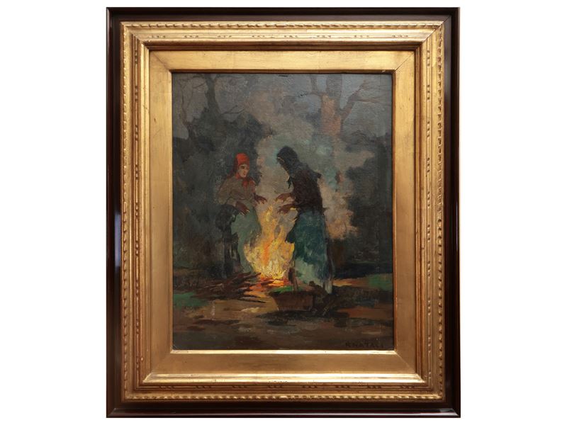 Renato Natali - Falò nel Bosco