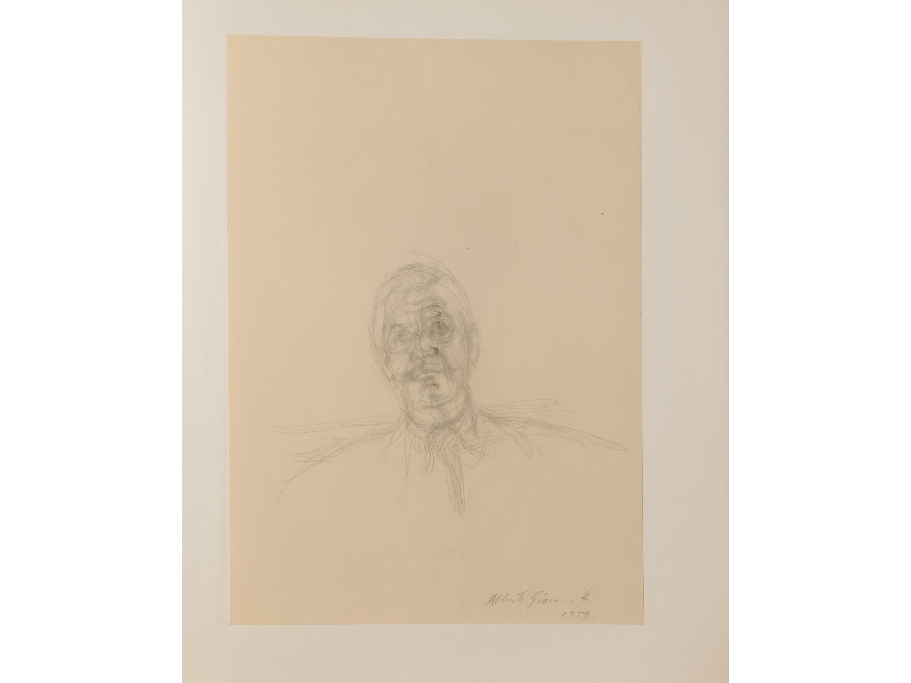 Da: Quarantacinque Disegni di Alberto Giacometti, Giulio Einaudi Editore, Torino, 1963