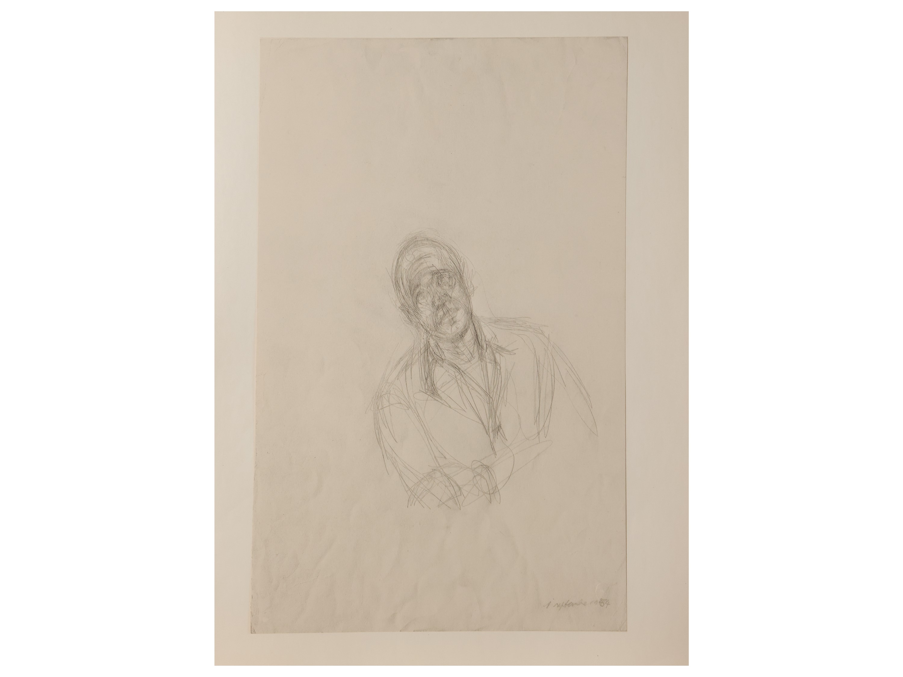 Da: Quarantacinque Disegni di Alberto Giacometti, Giulio Einaudi Editore, Torino, 1963