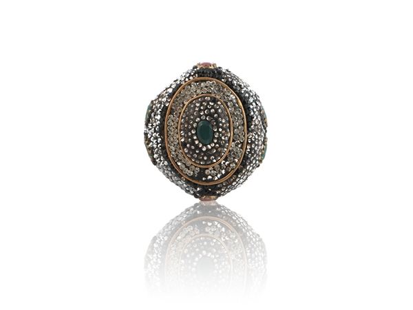 Grande anello in argento