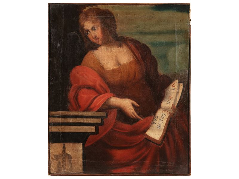 Da Giovan Francesco Romanelli (viterbo 1610-1662) - Sibilla Cumana