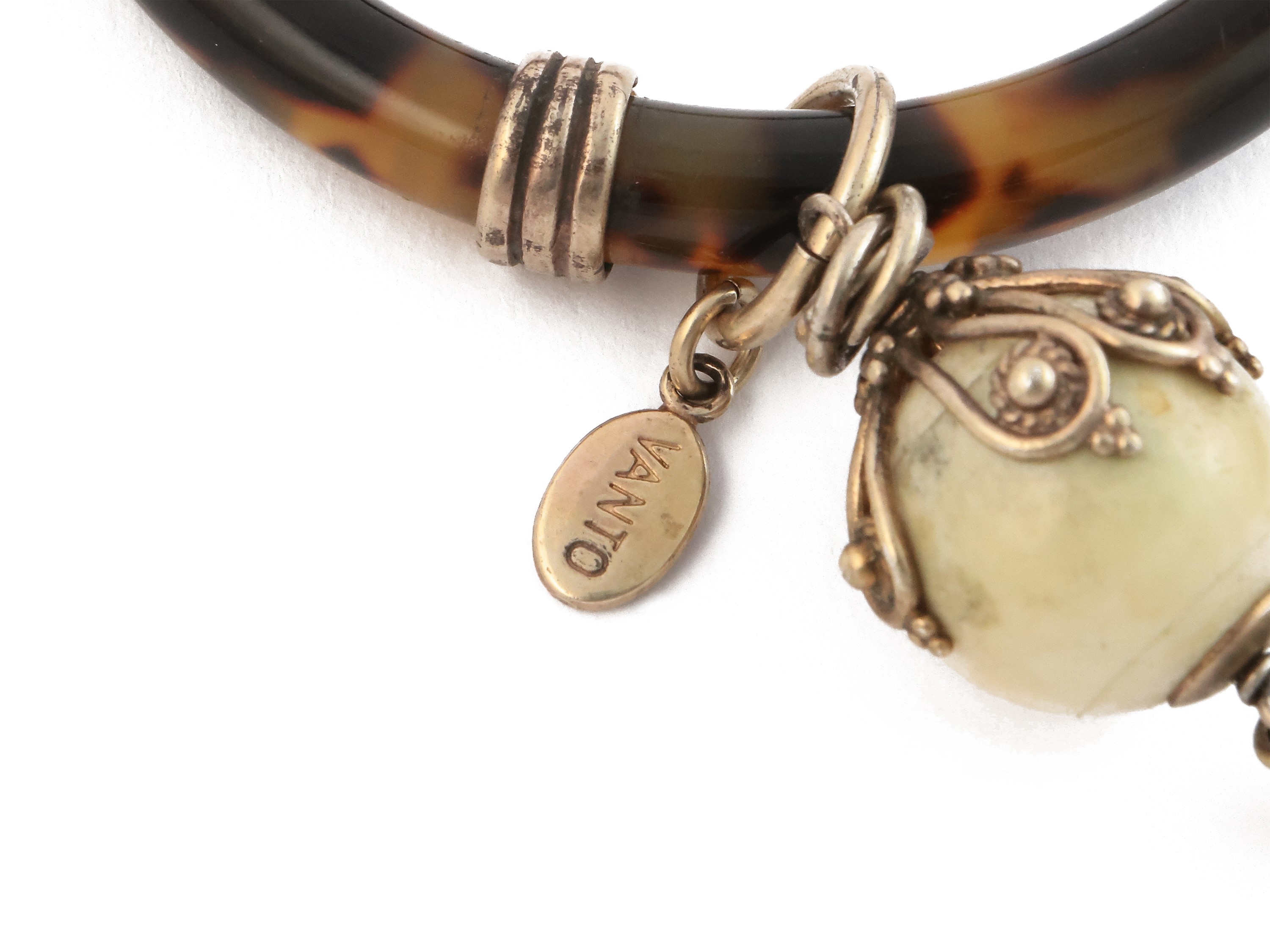 Tre Bracciali in Bachelite Color Tartaruga