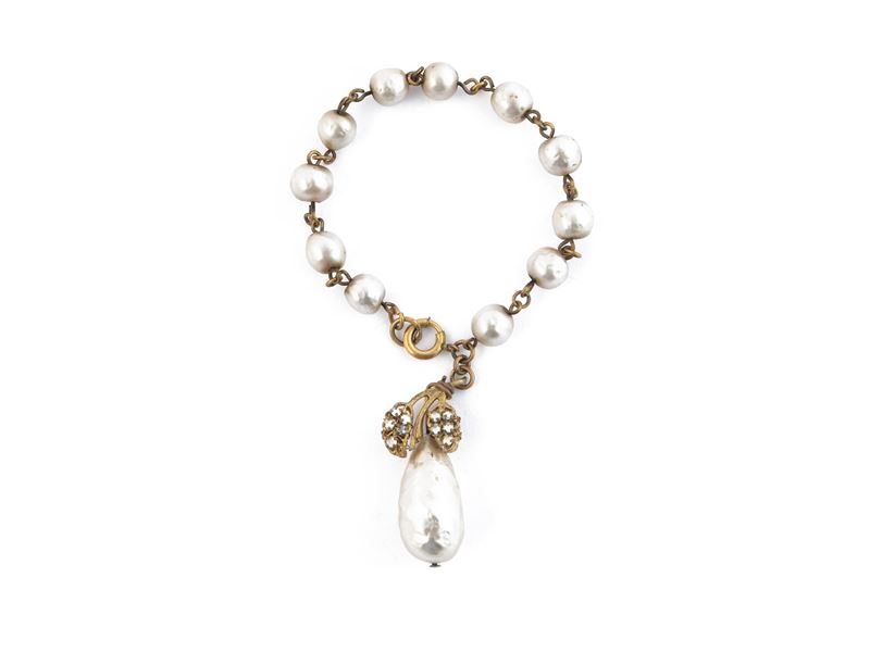Miriam Haskell, Bracciale con Perle Simulate