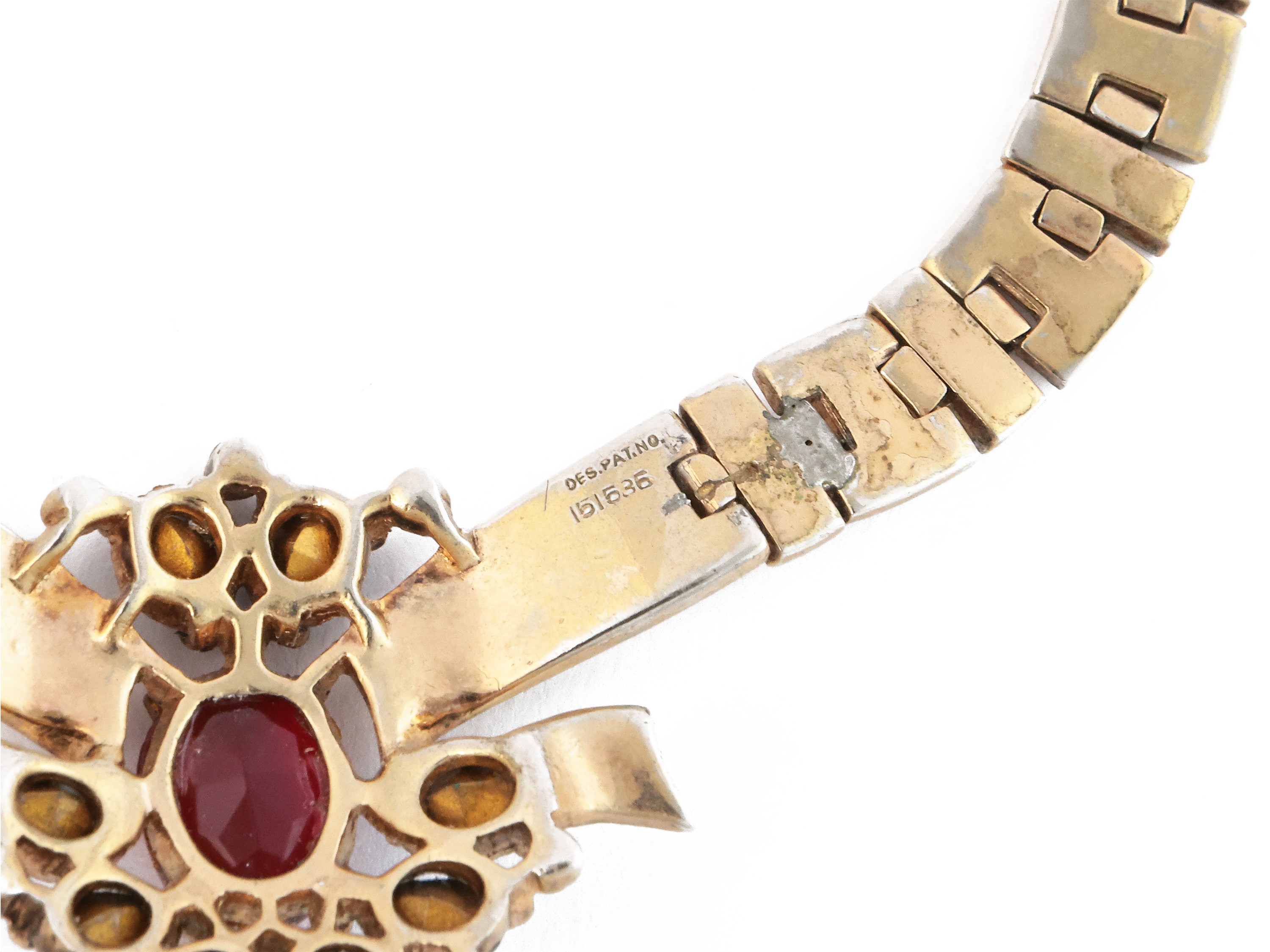 Trifari, Demi Parure in Trifarium Dorato